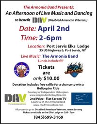 Benefit Show DAV- Disabled American Veterans.