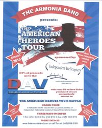 The Armonia Band's 2015 American Heroes Tour. A Benefit Concert For Disabled American Veterans