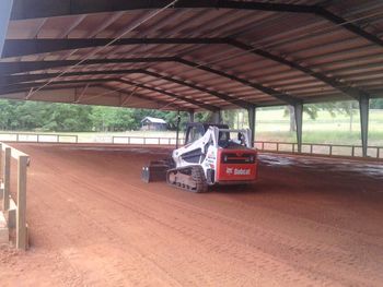Laser grading sub-base
