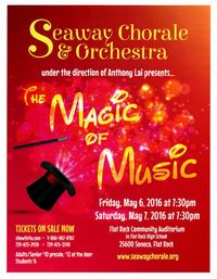Seaway Chorale and Orchestra presents The Magic of Music