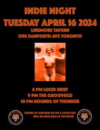 INDIE TUESDAY AT THE LINSMORE TAVERN