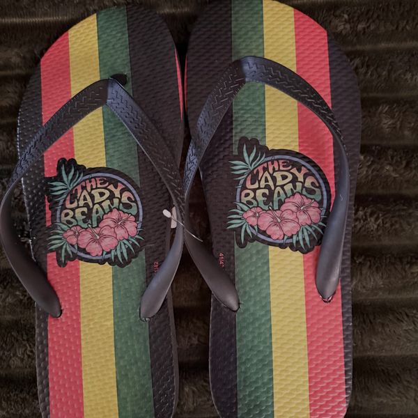 The Lady Beans Jandals /Flip Flops/ Thongs