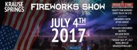 Krause Springs 4th of July Fireworks Show w/Pauline Reese