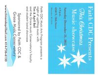 This Christmas Music Showcase /w Tim & April Bell