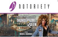 The Ultimate Tina Turner Review starring Michelle Marshall. Audley Reid on sax Audley Reid