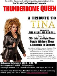 Thunderdome Queen -Tribute To Tina TurnerAudley Reid