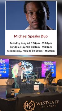 Michael Speaks w/ Audley Reid on Sax