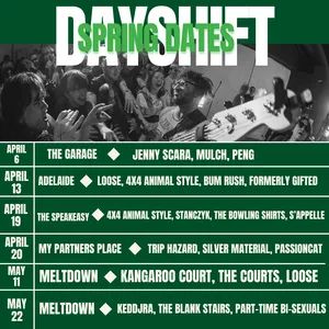 Dayshift Band Tour Dates
