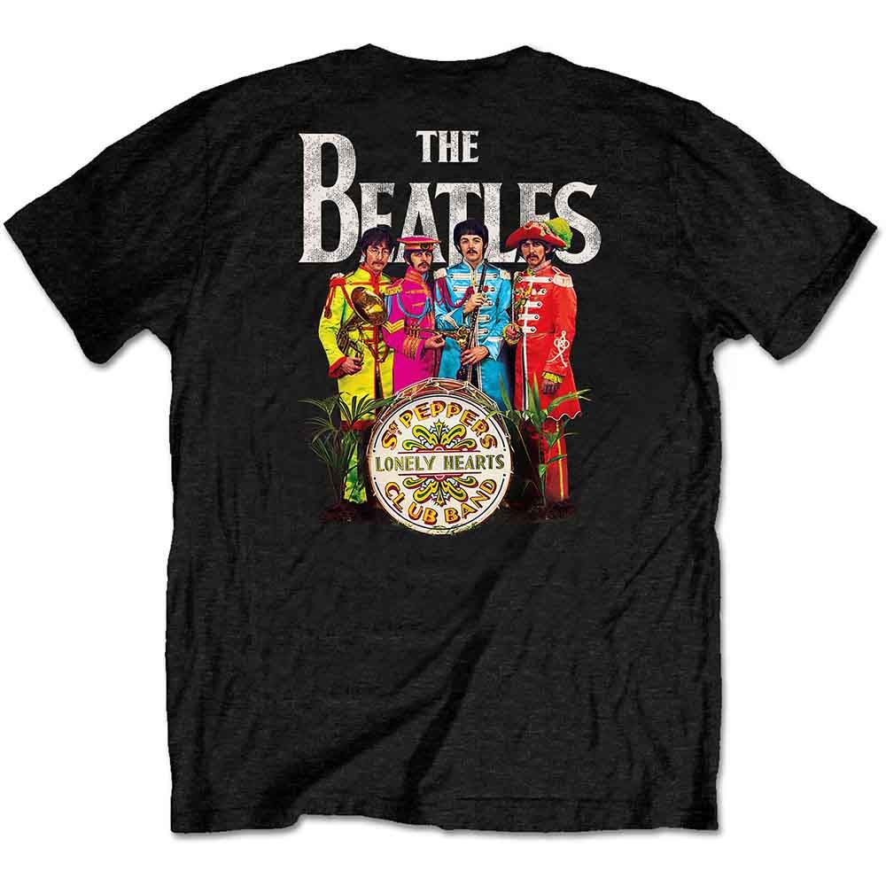 UNISEX T SHIRT SGT PEPPER BACKPRINT S, M, L, XL, XXL