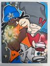 QUAESAR X 187 HUDDA "GO IN SPRAY'N" PRINT 11X15