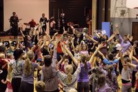 Kate Lynch and Clementown at Young Dance Pasta Promenade