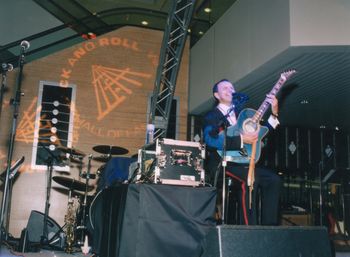 Performing at the Rock and Roll Hall Of Fame Museum for a private event!
