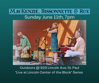 Laura MacKenzie with Michael Bissonnette and Gary Rue