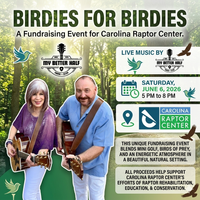 Birdies For Birdies - Fundraising Event For The Carolina Raptor Center