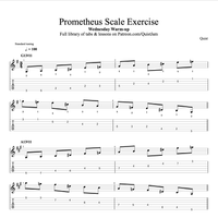 Prometheus Scale Exercise - Scriabin's Awesome 'Mystic Chord' // Wednesday Warm-up 🔥 by Quist