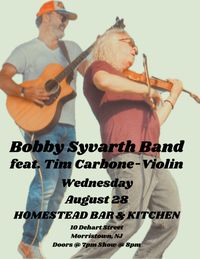 Bobby Syvarth Band featuring Tim Carbone