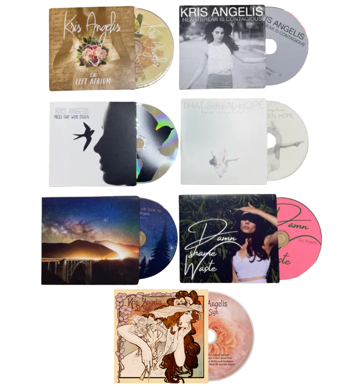 Kris Angelis Album Bundle - CD Bundle (Save %17)