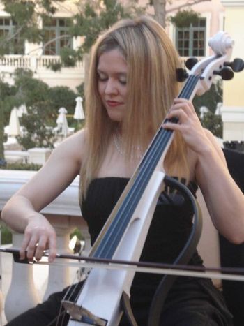 Solo Electric Cello Gig, Bellagio Las Vegas
