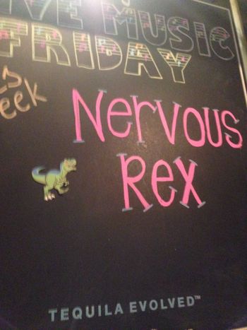 Nervous Rex @ Yucatan Taco Stand The Woodlands Texas
