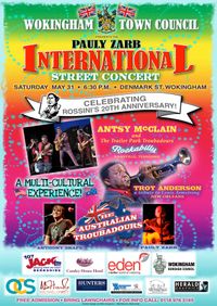 Anthony Snape - Appearing at the International Street Concert