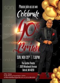 Brian Banks' 40th Birthday Celebration