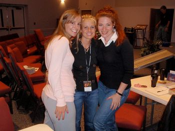 Ashley Hawkins-Monroe & Allison Lynn. Love these talented gals!
