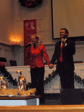 My Dad, Greg Graham, singing Beulah Land

