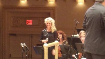 Carnegie Hall soundcheck
