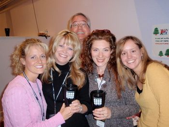 sweet friends at Elijah Conference! Is that Brian Speer in the background?!?
