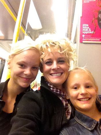 Swedish friends, Felicia & Daniella
