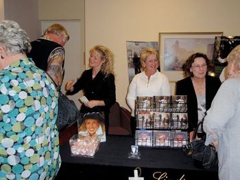 Putting them to work! Dear friends, Tammy Dennis & Joni Sue Sparks
