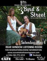 BYRD & STREET Return to the REAR WINDOW!