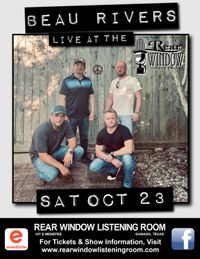 BEAU RIVERS LIVE! AT THE REAR WINDOW
