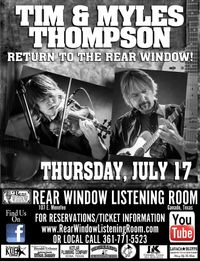 TIM & MYLES THOMPSON - Round Two!!