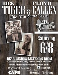 RICK TIGER with FLOYD CALLEN LIVE! at the Rear Window!