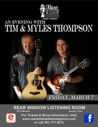 An Evening With TIM & MYLES THOMPSON