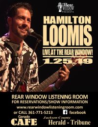 HAMILTON LOOMIS RETURNS!