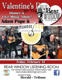 Valentine's Day At The Rear Window with Adam Pope and Munroe SUN