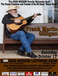 An Evening with FRANK MARTIN GILLIGAN