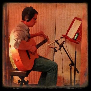 Ron Gillette recording at After Hours Recorders 2013
