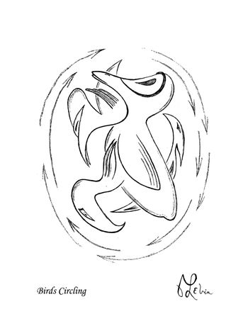 Birds Circling
