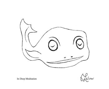 In Deep Meditation
