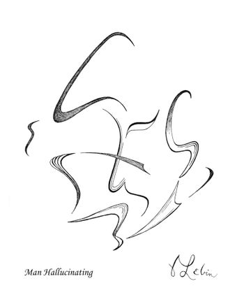 Man Hallucinating
