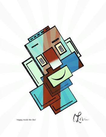 Happy Inside the Box - Coloured

