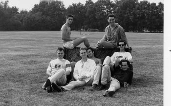 The Last gig in June 1989 at the Roehampton Ball supporting Jools Holland and The Glitter Band
