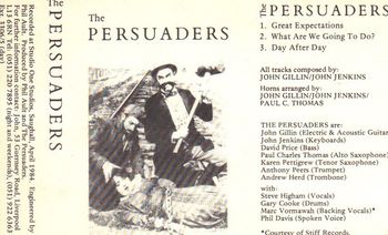 1986 - Promo Cassette Cover
