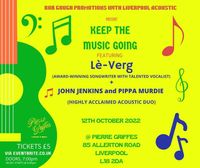 John Jenkins with Pippa Murdie - Live at Pierre Griffes, Liverpool 