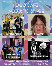 Indigo Cafe Musical Festival Rock Ferry 14th Sept 2025