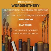 John Jenkins live at Start-Yard, Birkenhead (A Night of Poetry and Singer Songwriters)