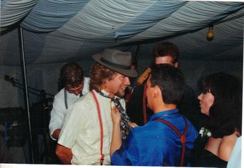 Richard Branson with The Persuaders 1986
